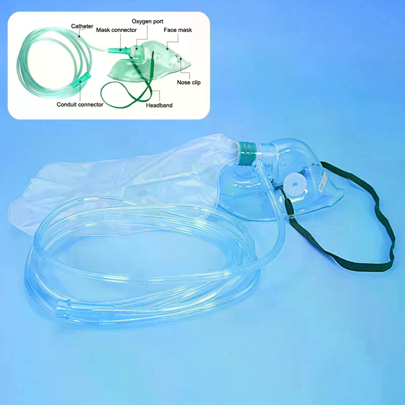 หน้ากากออกซิเจนความเข้มข้นสูงส - Oxygen Mask Non-Rebreather บทวิจารณ์และราคา