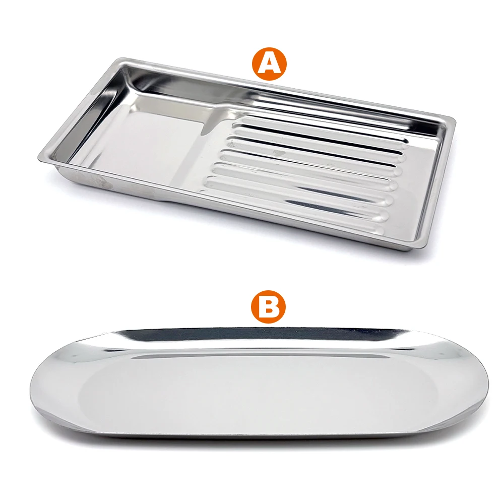 ทันตกรรมสแตนเลสถาดทางการแพทย์ร - Medical Lab Instruments บทวิจารณ์และราคา