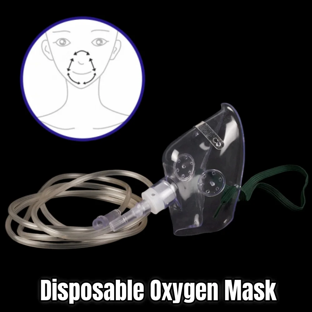 1 ชุดผู้ใหญ่หน้ากากออกซิเจน Di - Medical Oxygen Concentrator บทวิจารณ์และราคา