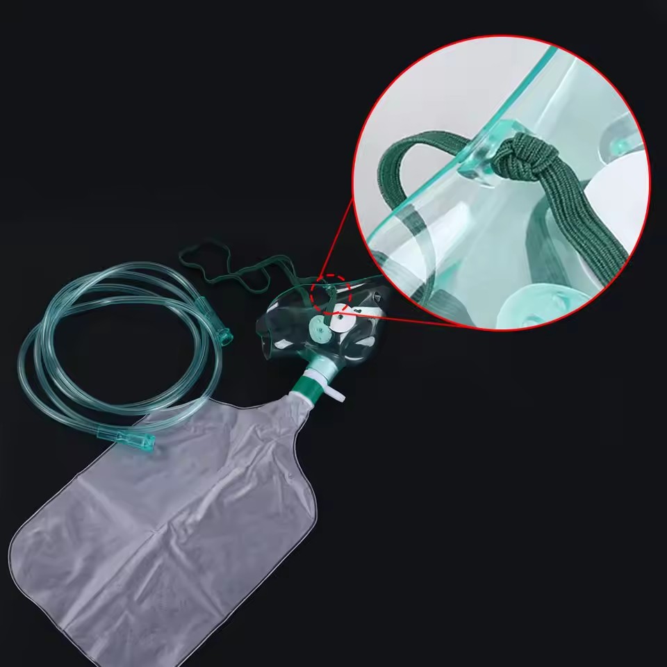หน้ากากออกซิเจนสำหรับผู้ใหญ่แบ - Oxygen Mask Non-Rebreather บทวิจารณ์และราคา