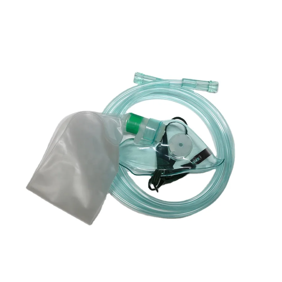 หน้ากากพีวีซีพร้อมถุงเก็บน้ํา  - Oxygen Mask Non-Rebreather บทวิจารณ์และราคา