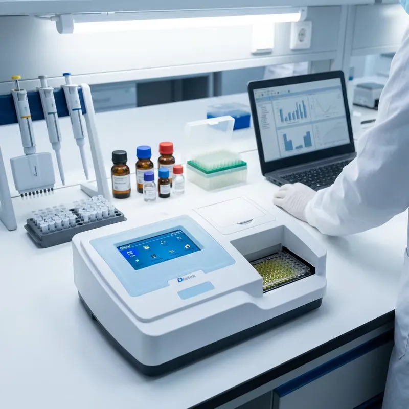 เครื่องอ่านไมโครเพลท DR-200Bc  - Medical Lab Test บทวิจารณ์และราคา