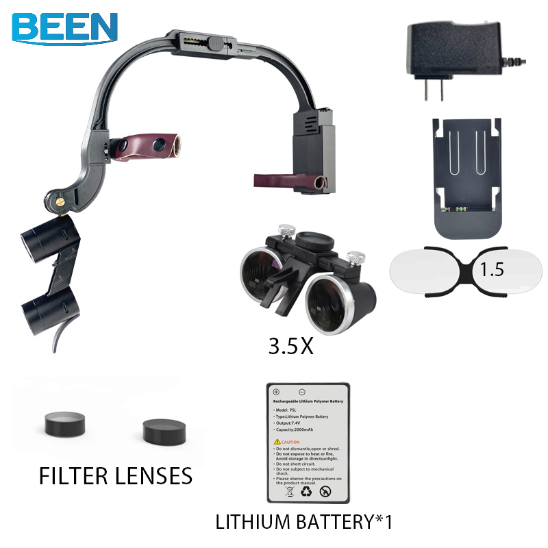 แว่นขยายหลอดไฟหน้า LED 2.5X 3. - Medical Lab Technology บทวิจารณ์และราคา