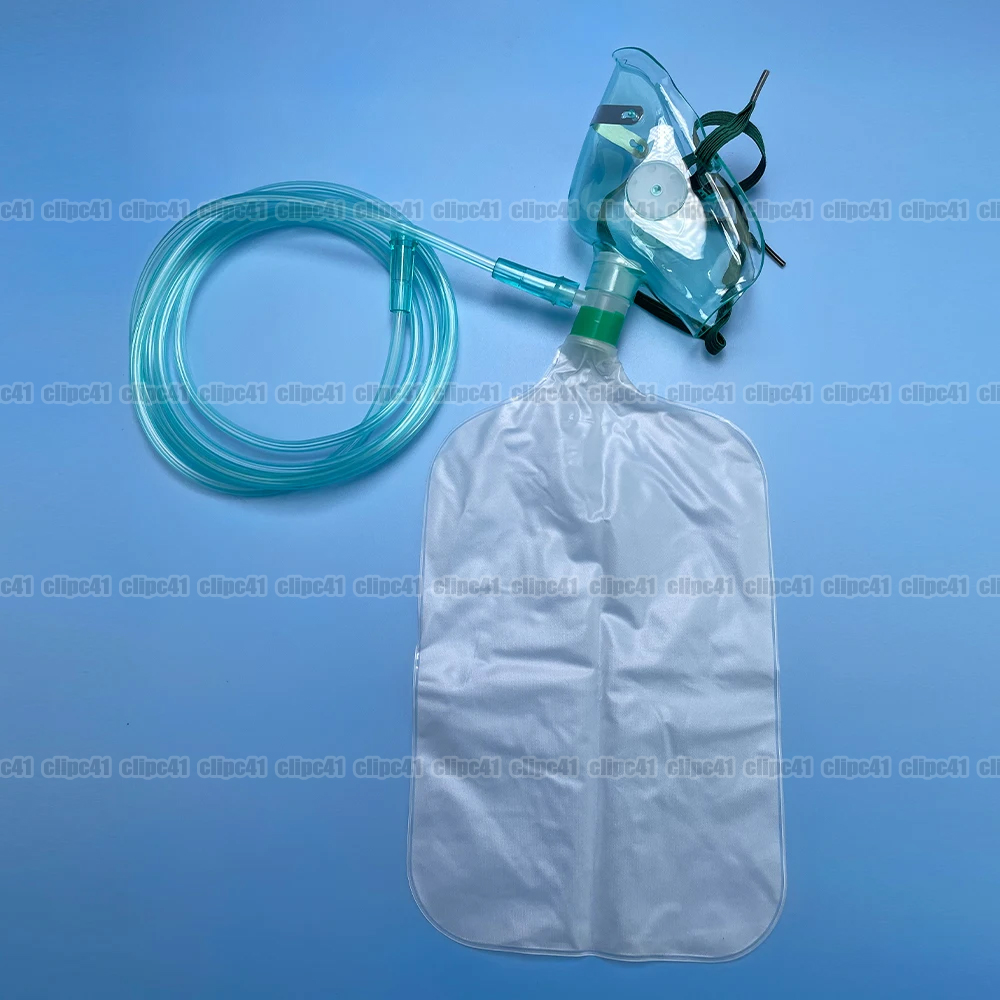 หน้ากากออกซิเจนความเข้มข้นสูงส - Oxygen Mask Non-Rebreather บทวิจารณ์และราคา