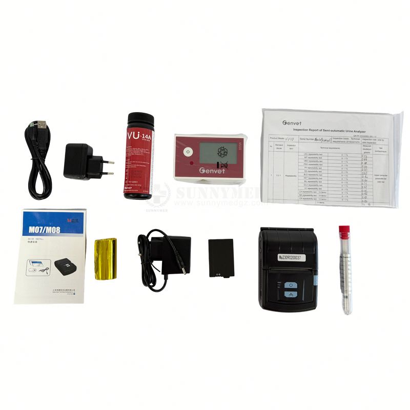 เครื่องวิเคราะห์ปัสสาวะแบบพกพา - Urine Analyzer Strip บทวิจารณ์และราคา